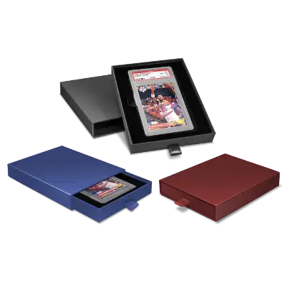 Slider Trading Card Box - Fits one PSA/CGC Slab Box
