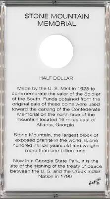 Stone Mountain Commemorative Half Dollar