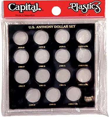 U.S. Anthony Dollar Set (No Type II)