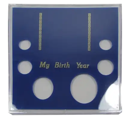 My Birth Year (ASE$, .50, .25, .10, .05, .01)Blue
