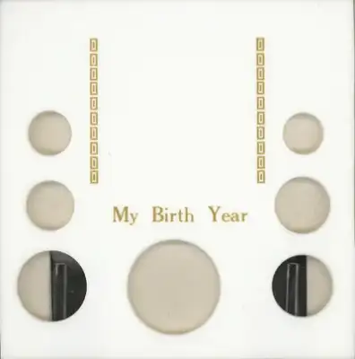 My Birth Year (Small $, ASE$, .50, .25, .10, .05, .01)