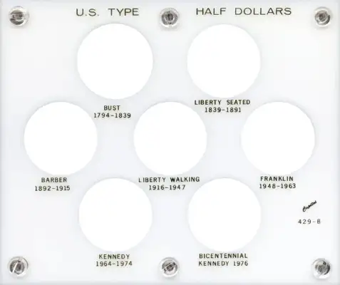U.S. Type Half Dollars