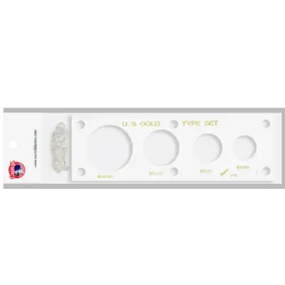 Gold Type Set 20, 10, 5, & 2.50