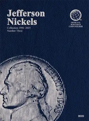 Jefferson Nickel No. 3 Folder, 1996 - 2025