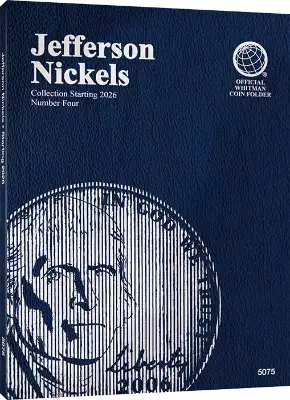 Jefferson Nickel No. 4 Folder, Starting 2026
