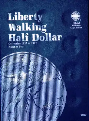 Liberty Walking Half Dollar No. 2 Folder, 1937-1947