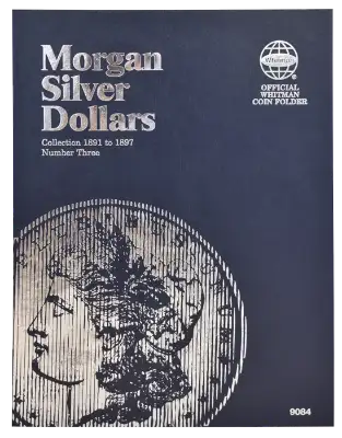Morgan Silver Dollar Folder No. 3 Folder, 1891 - 1897