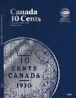 Canadian 10-Cent Folder 1858-1936