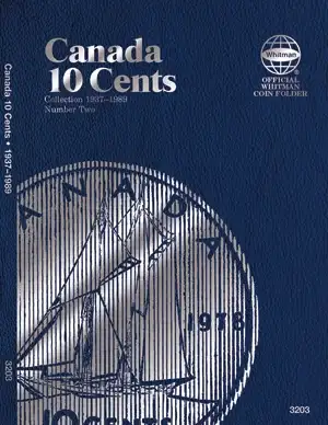 Canadian 10-Cent Folder 1937-1989