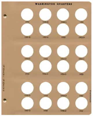 Washington Quarters with Proof Replacement Page 3