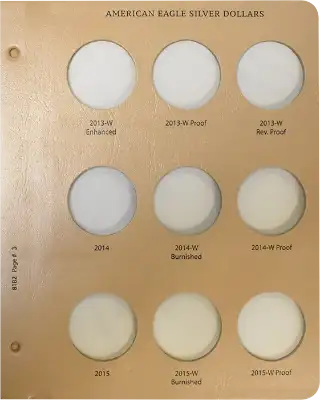 American Silver Eagle Replacement Page 3