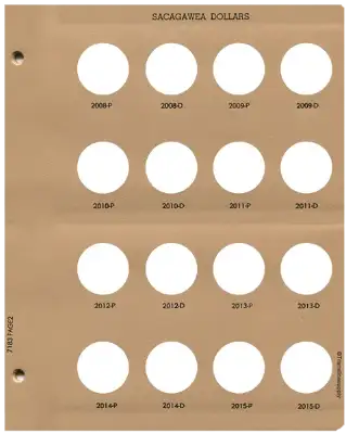 Sacagawea Dollars Replacement Page 2