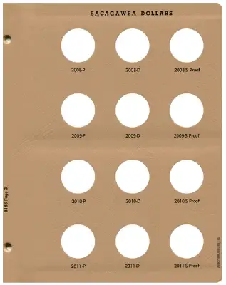 Sacagawea Dollars with Proof Replacement Page 3