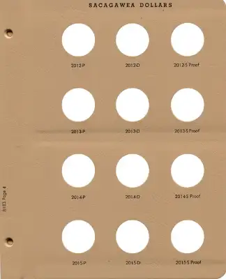 Sacagawea Dollars with Proof Replacement Page 4
