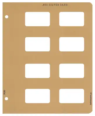 Extra Pages Silver Bar