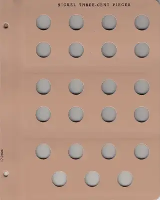 Extra Pages Three Cent Nickel