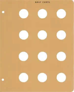 Extra Pages Half Cent