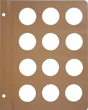 Blank Pages 37mm