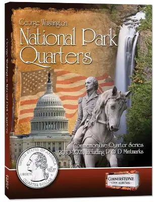 Coin Album - National Park Quarters Album 2010-2021. P&D