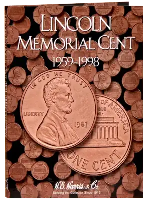 Lincoln Memorial Cent Folder #1 1959-1998