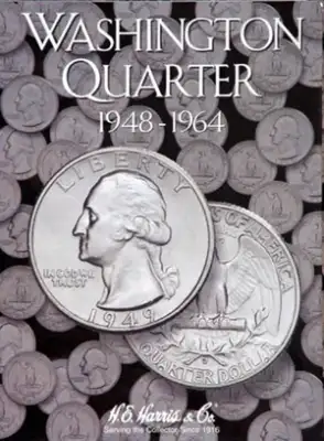 Washington Quarters Folder No. 2, 1948-1964