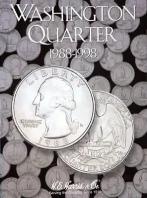 Washington Quarters Folder No. 4 1988-1998