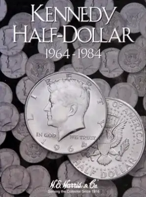 Kennedy Half Dollar Folder No. 1 1964-1984