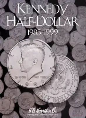Kennedy Half Dollar Folder No. 2 1985-1999