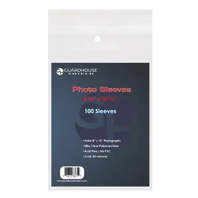 Shield Sleeve for 8 x 10 Photos & Prints
