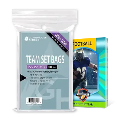 Shield Resealable Sleeves - Team Set Bags