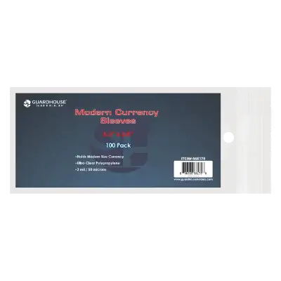 Guardhouse Shield Sleeve for Modern Currency