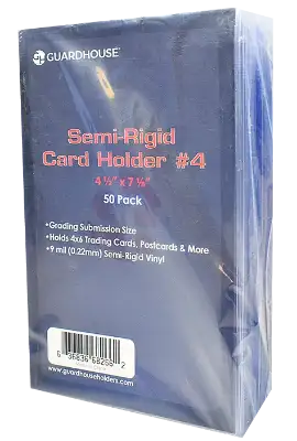 Guardhouse Semi-Rigid Card Sleeve #4 (.22)