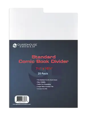 Standard Comic Book Divider - 7 1/4 x 10 3/4