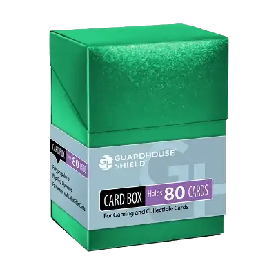 Flip-top Card Box - Green