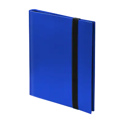 9 Pocket Trading Card Folio - Blue