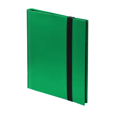 9 Pocket Trading Card Folio - Green