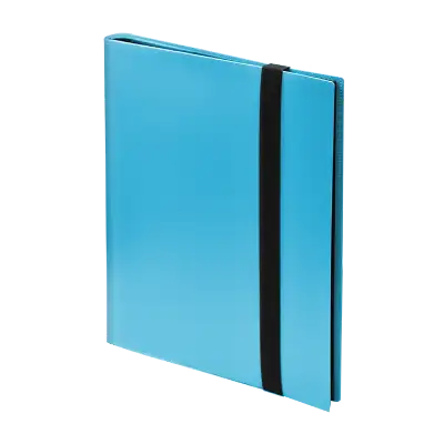 9 Pocket Trading Card Folio - Baby Blue