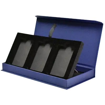 Magnetic Lid 3 Slab Box With Easel