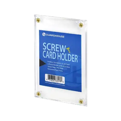 Screw Card Holders - Recessed 1/4"