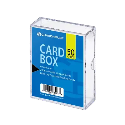 2 Piece Card Box - 50 Count