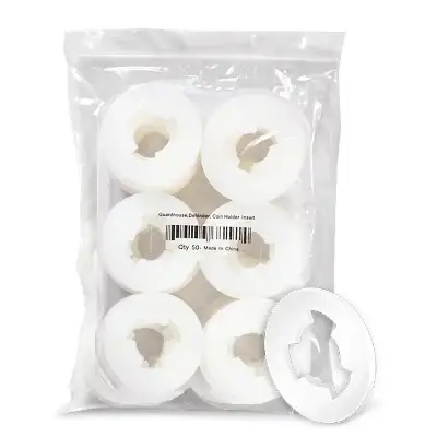 Defender Silicone Inserts for 1/4 oz Gold Eagles - 22mm Bulk 50 Pack