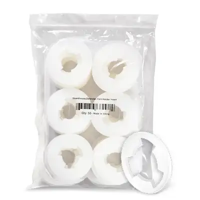 Defender Silicone Inserts for 1/2 oz Gold Eagles - 27mm Bulk 50 Pack