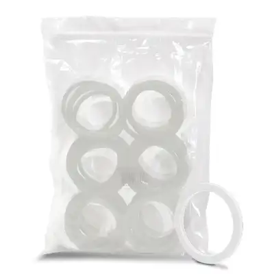 Defender Silicone Inserts U.S. $20 Gold - 34 mm Bulk 50 Pack