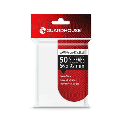 Gaming Card Sleeves - White