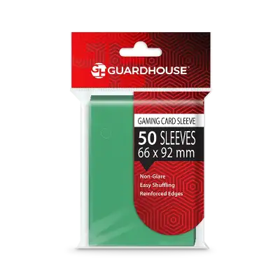 Gaming Card Sleeves - Green