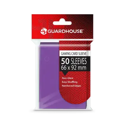 Gaming Card Sleeves - Purple