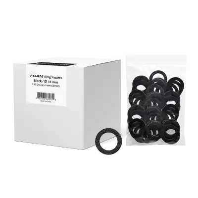 18mm Evocore Bulk Pack Small Foam Rings - 250 Pack