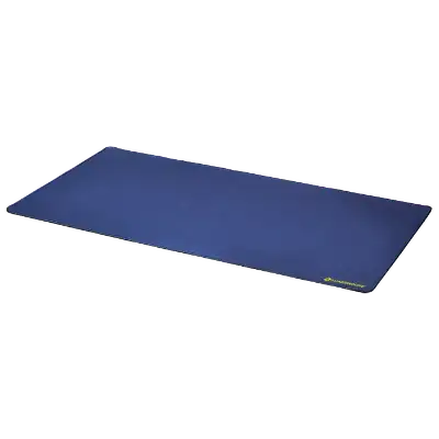 Desk Mat with Stitched Edges - 14 x 24 (Cobalt Blue)