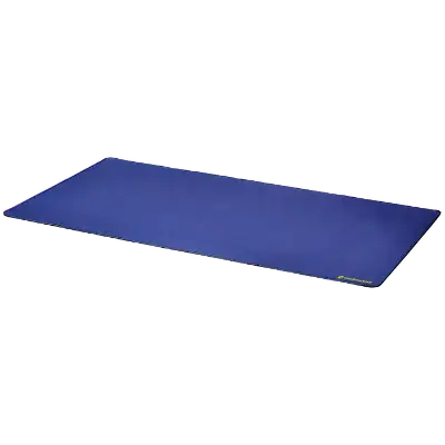 Desk Mat with Stitched Edges - 15.75 x 31.5  (Cobalt Blue)