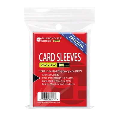 Shield OPP - Trading Card Sleeves - Premium OPP Trading Card Sleeves